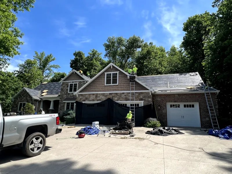 Completed roof installation Searcy